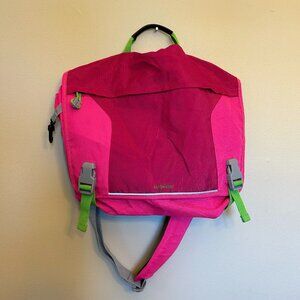 Lands End Kids Laptop Messenger Bag Hot Pink Adjustable Shoulder Strap